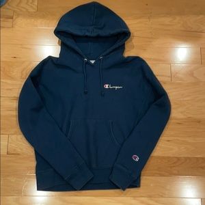 Blue champion hoodie
